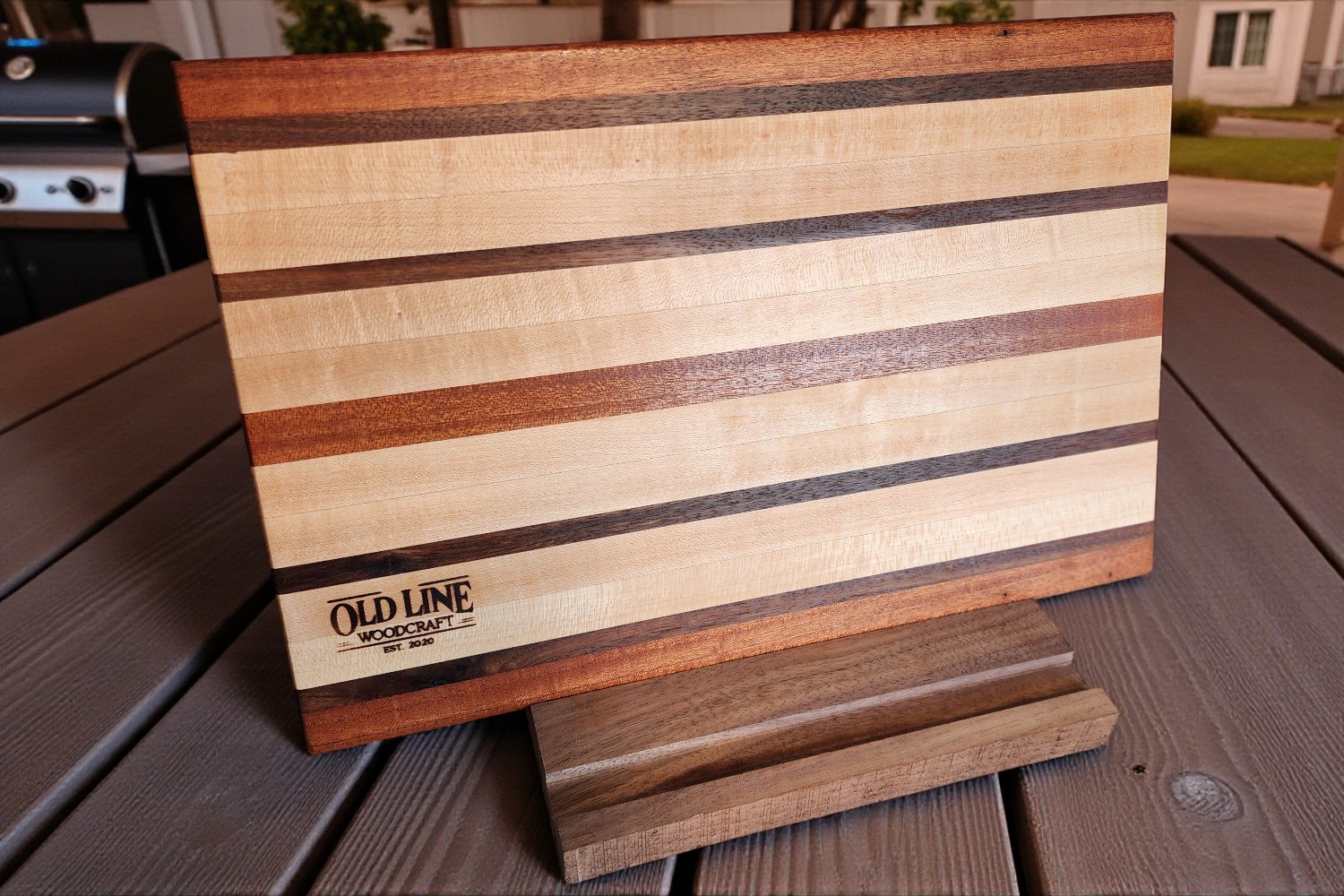 Maple w/ Mahogany & Walnut Accents (#205)